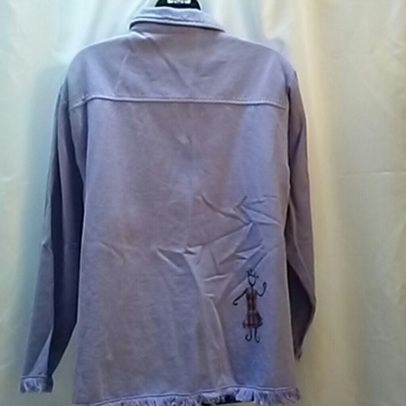 Vintage women's button up jacket/shirt - Picture 5 of 8